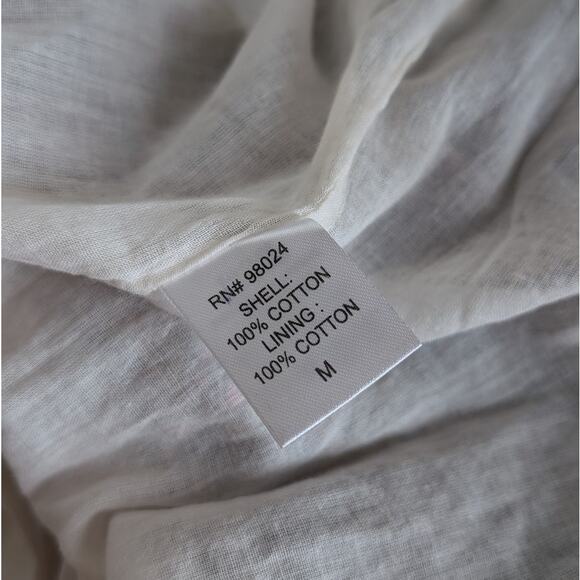 NWT Caroline Constas Blue Floral Print Cotton Sleeveless Midi Maxi Dress, size M - Picture 9 of 10